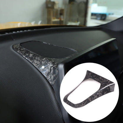 Forged Real Carbon Fiber Dashboard Speaker Trim Cover For Toyota Supra A90 2019+ 6