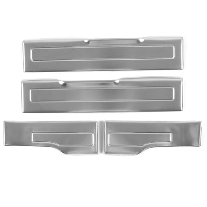 Silver Interior Door Sill Guard Protector Cover For Range Rover Evoque L538 4