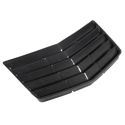 Real Carbon Fibe Front Bumper Hood Vent Louver Cover Kit For Corvette C7 2014-19 7
