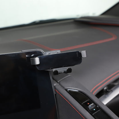 Center Console Interior Dashboard Phone Holder Mount Bracket For Corvette C8 20+ 39