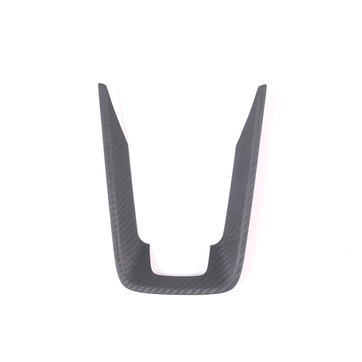 Matte Real Carbon Fiber Center Console Storage Box Cover Trim For Porsche 911 8