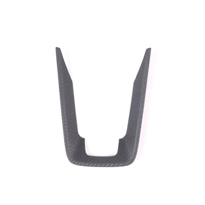 Matte Real Carbon Fiber Center Console Storage Box Cover Trim For Porsche 911 8