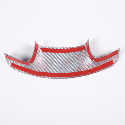 Red Real Carbon Fiber Interior Center Full Trim Set Kit For Corvette C7 2014-19 - Variants 6-10 15