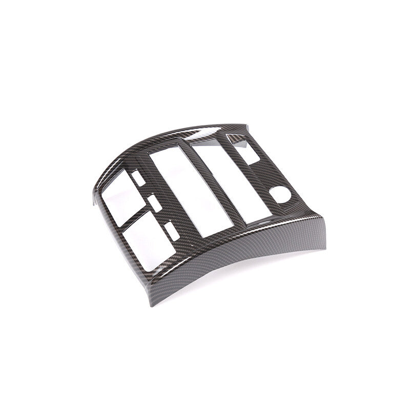 Carbon Fiber Color Rear Air Vent Outlet Frame Trim For BMW 5 Series G30 2020-22 7