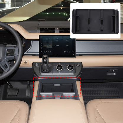 ABS Upper Centter Console Storage Box Tray For Land Rover Defender L663 2025+ 8