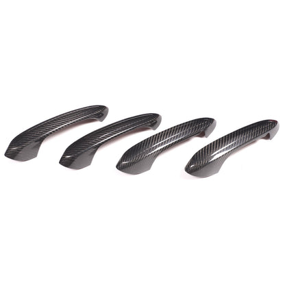 Real Carbon Fiber Exterior Outer Door Handle Cover Trim For BMW X3 G01 2018-2023 10