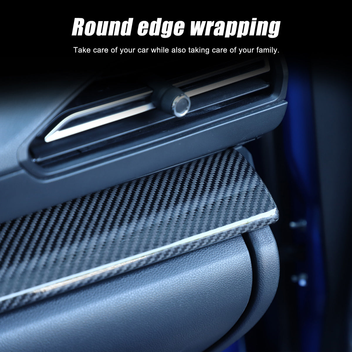 Real Carbon Fiber Console Dashboard Trim Cover For Subaru WRX STI VB 22-26 US 21