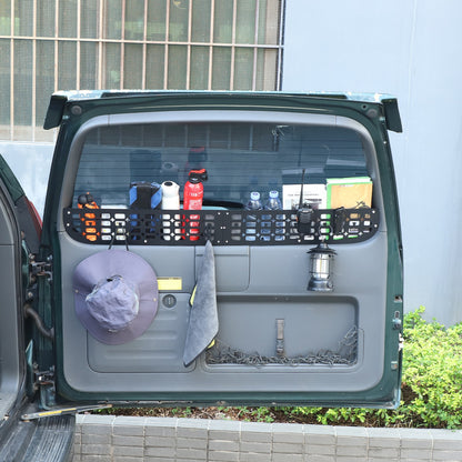 Rear Window Storage Barrier Molle Panel For Toyota Prado 2003-2009 3