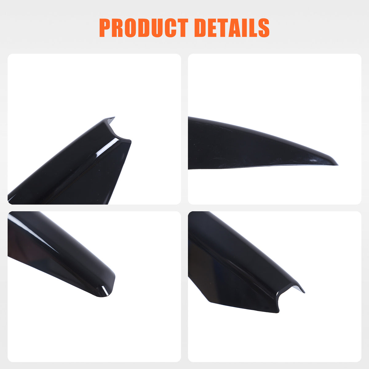 Carbon Front Fog Lamp Light Upper Strip Trim For LR Discovery Sport L550 24+ US 13