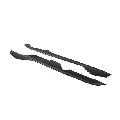 ABS Carbon Fiber Center Console Side Trim Strip Cover For Corvette C8 2020-2026 17