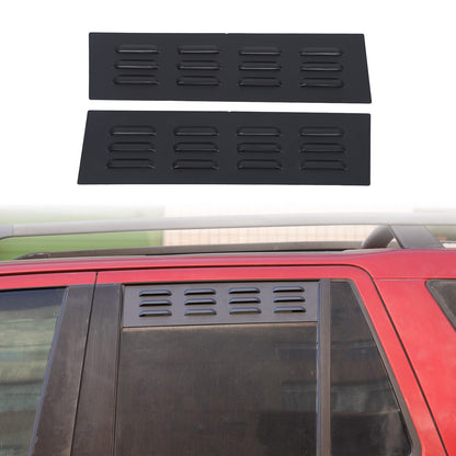 Rear Door Window Louver Air Vent Panel Trim Cover For LR Freelander 2 L359 07-15 2