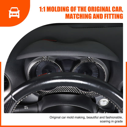 Soft Carbon Fiber Interior Center Console trim Sticker For Nissan Juke 2011-2019 114