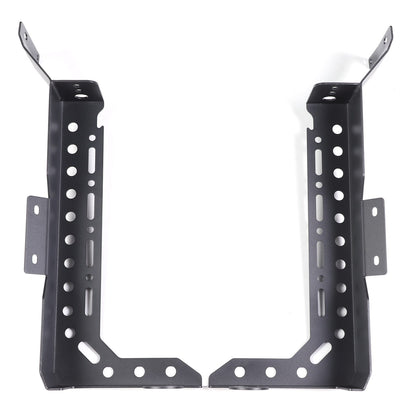 Black Steel L-Shaped Truck Bed Reinforcement Bracket For Toyota Tundra 2022+ 11