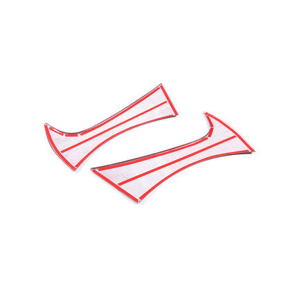 Red Car Side Door Fender Vent Air Wing Cover Trim For Subaru BRZ 2022-2023 10