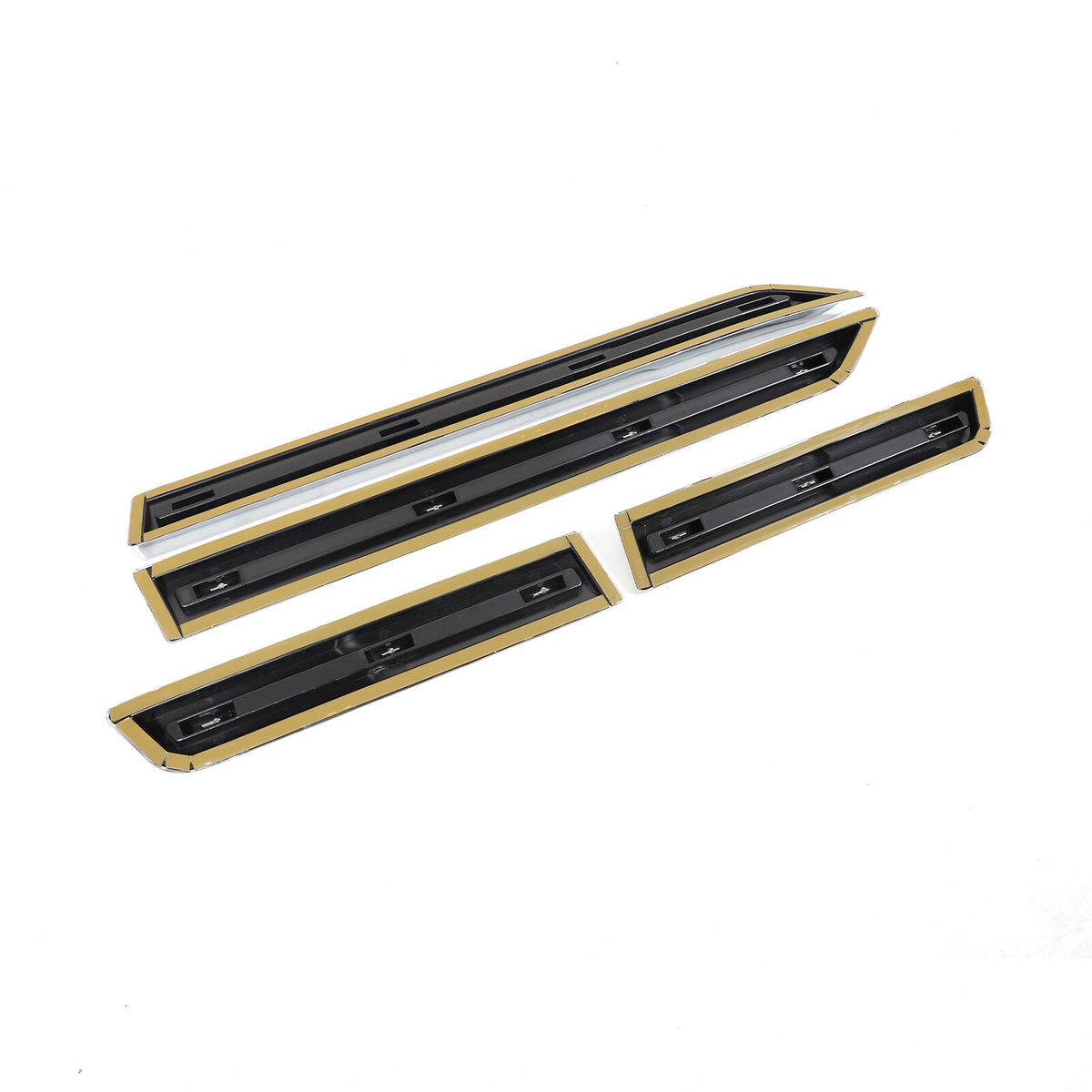 Silver Body Side Door Mouldings Cover Trim For Toyota Land Cruiser LC250 24+ 24