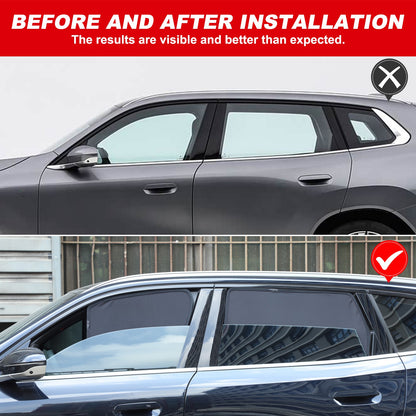Full Window Mesh Screen Sun Shade Cover Net For BMW X3 G45 2025 3
