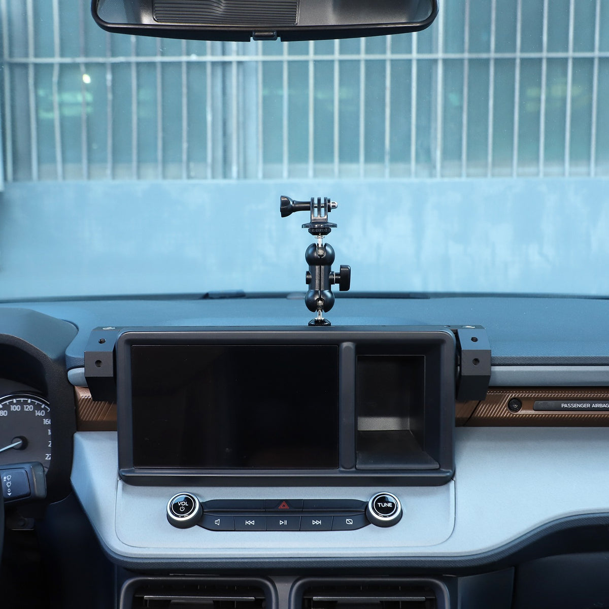 Navigation Screen Rear Expansion Platform W Camera Mount For Ford Maverick 2022+ 11
