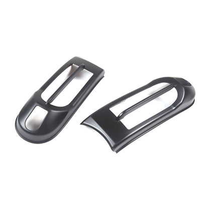 Matte Front Rear Headlight Tail Light Cover Trim Set For 07-20 Toyota FJ Cruiser 16
