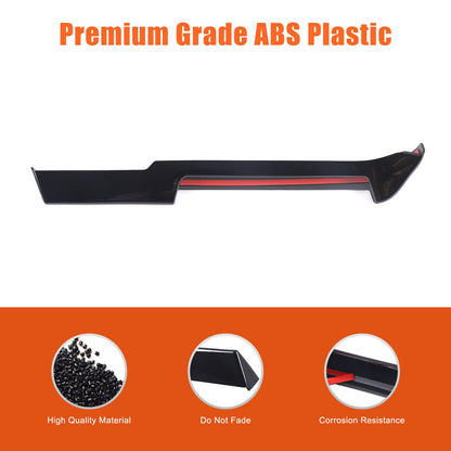 Glossy Piano Black Center Console Panel Trim Set For Corvette C8 2026+ 39