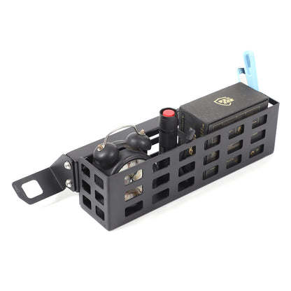Aluminum Alloy Under Seat Storage Basket Tray For Toyota Tacoma 2016-2022 13