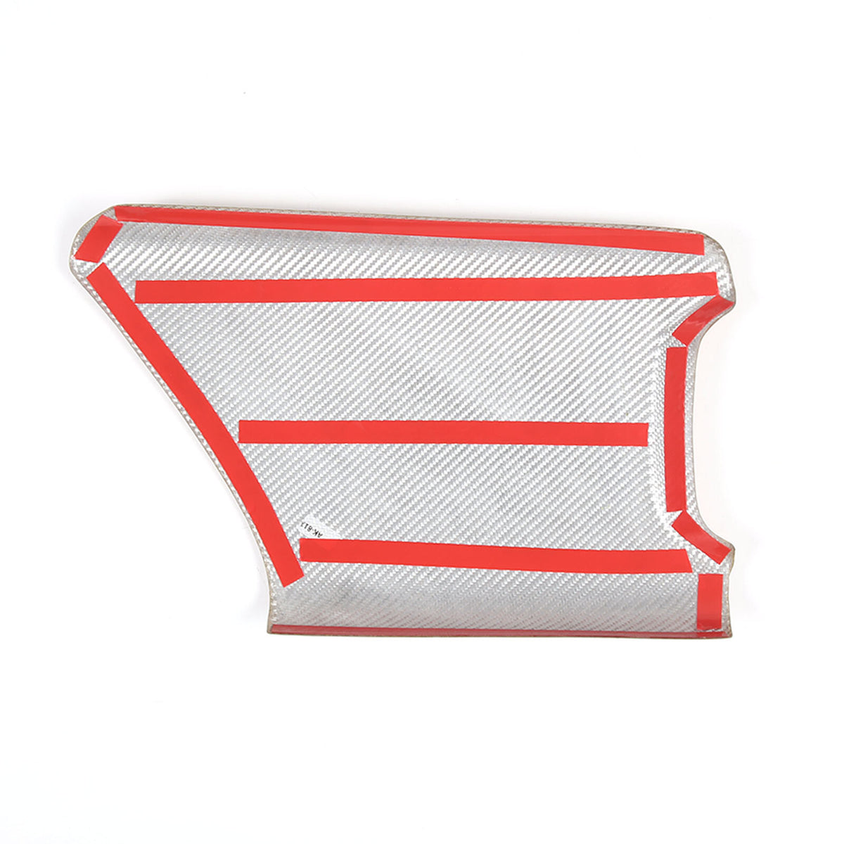 Yellow Carbon Fiber Center Console Armrest Box Cover Trim For Corvette C8 20-26 5