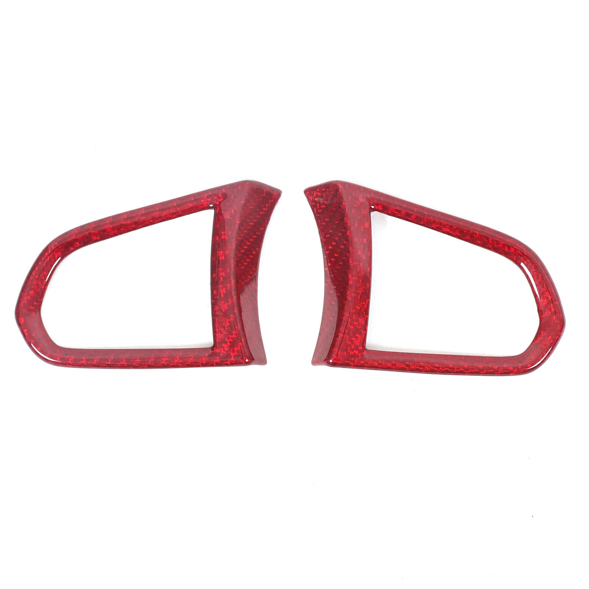 Red Real Carbon Fiber Interior Exterior Conosle Trim Cover For Lotus EMIRA 21-25 66