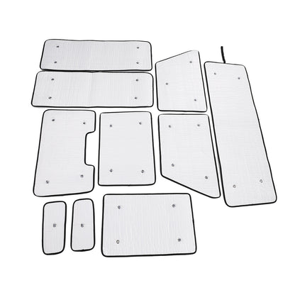Car Full Window Sunshade Cover Shades Sun Visor For Land Rover Defender 2004-18 10