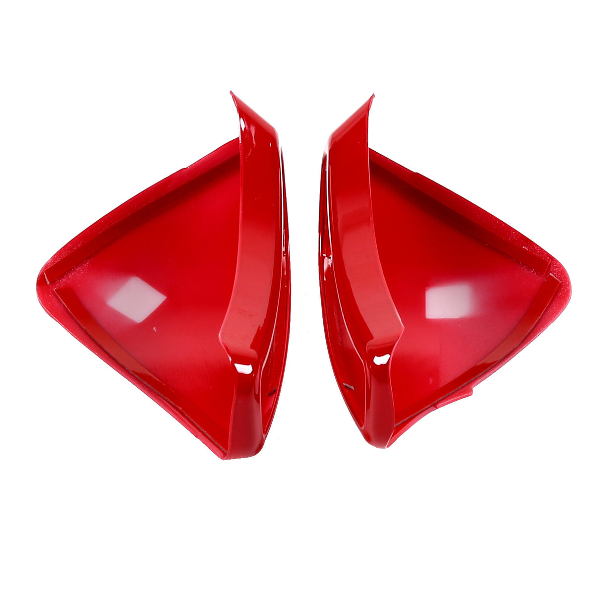Red ABS Dashboard Interior Air Outlet Trim Set Kit For Corvette C6 2005-13 US 15