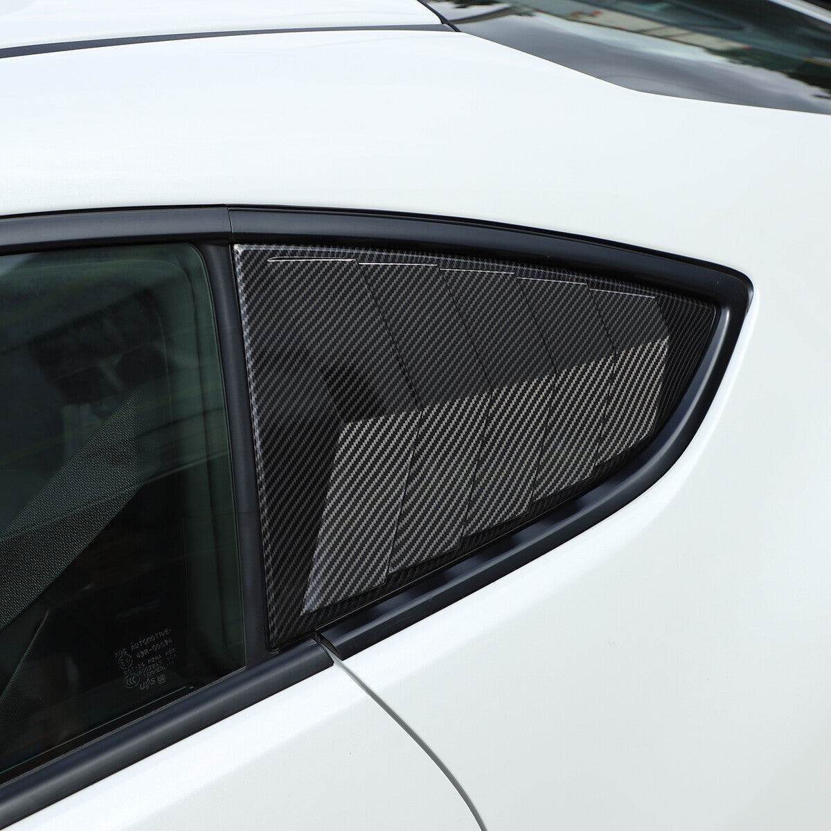For Toyota 86/Subaru BRZ 2022+ Carbon look Side Vent Window Scoop Louver Trim US 6