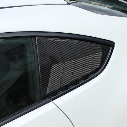 For Toyota 86/Subaru BRZ 2022+ Carbon look Side Vent Window Scoop Louver Trim US 6