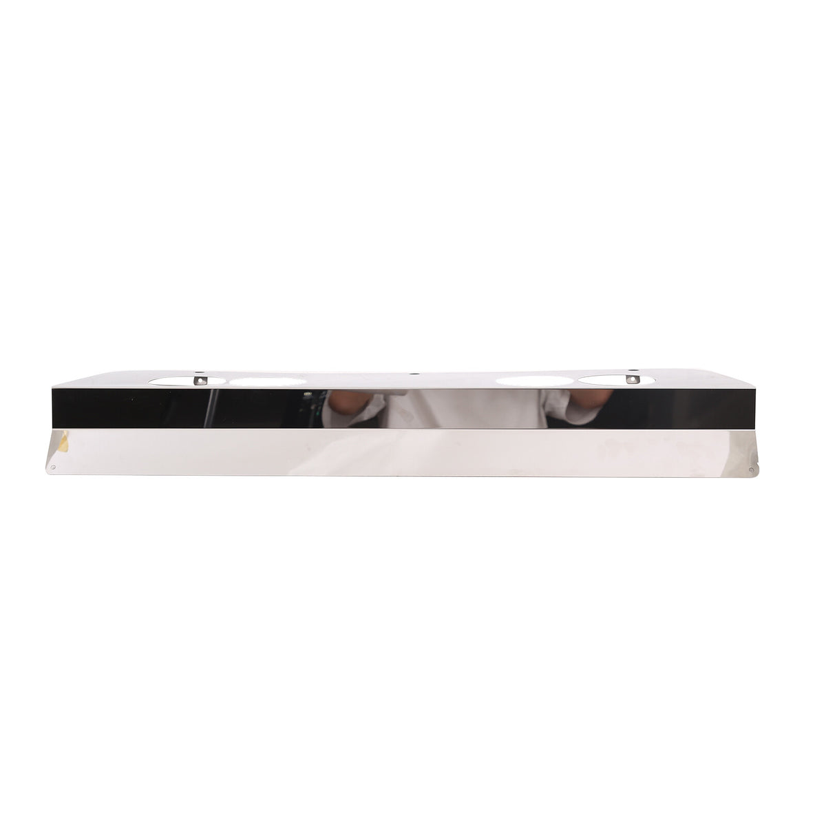 Stainless Steel Exhaust Filler Panel trim for 2005-2013 C6 Corvette 13