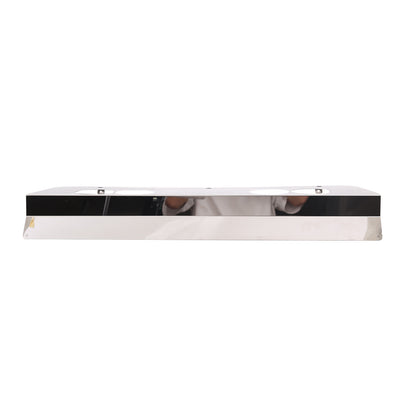Stainless Steel Exhaust Filler Panel trim for 2005-2013 C6 Corvette 13