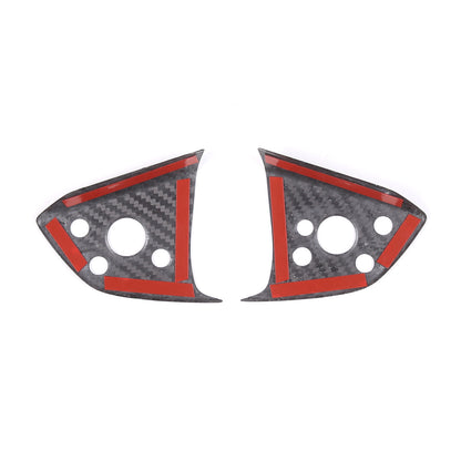 Real Dry Carbon Fiber Center Console Interior Trim Cover For Tesla Model 3 2023+ 72