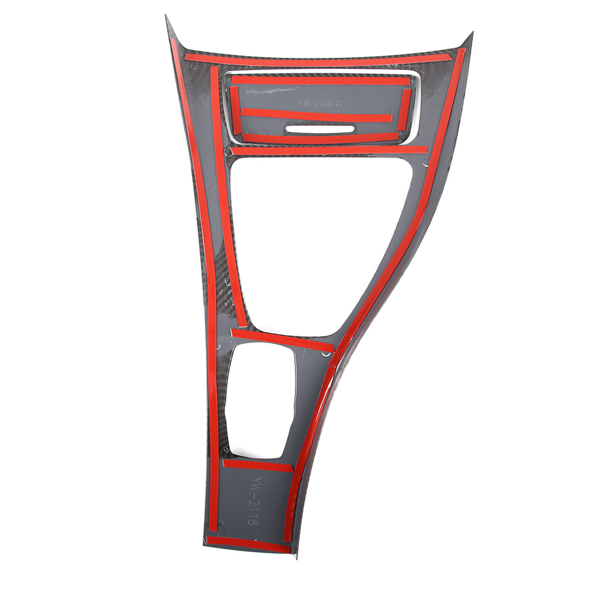 ABS Carbon Fiber Console Gear Shift Panel Trim For BMW 3-Series E90 08-12 US 19