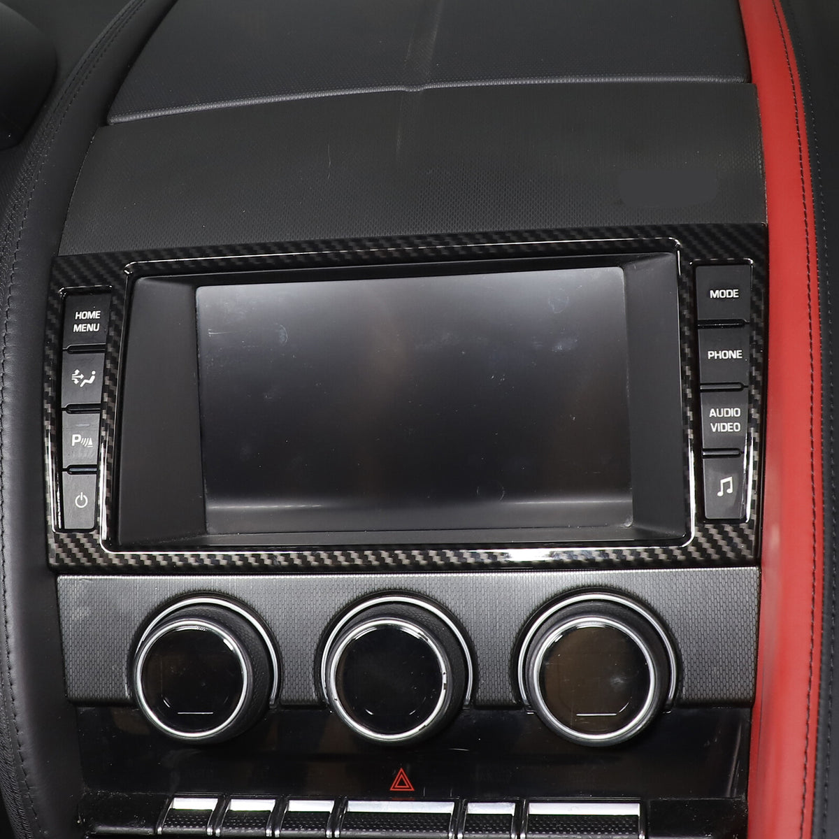 ABS Carbon Fiber Interior Full Set Cover Trim Kit For Jaguar F-type X152 2013-25 - Styles 1-5 38