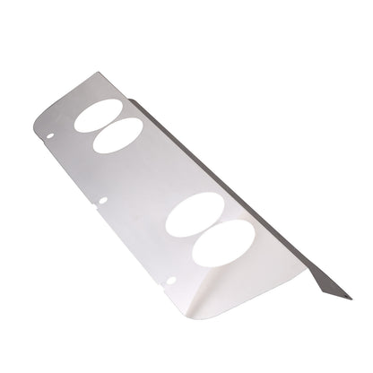 Stainless Steel Exhaust Filler Panel trim for 2005-2013 C6 Corvette 6