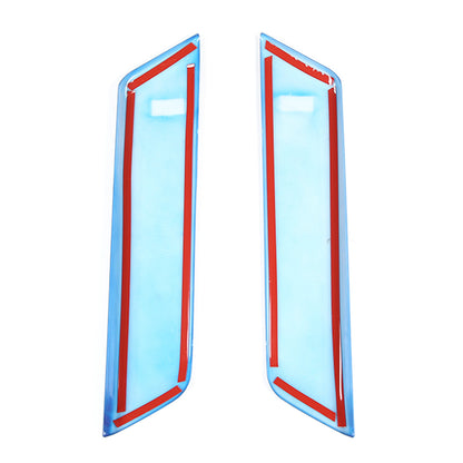 ABS Blue Car Center Panel Trim Interior Accessories For Toyota Tundra 2022-2026 - Variants 11-14 10