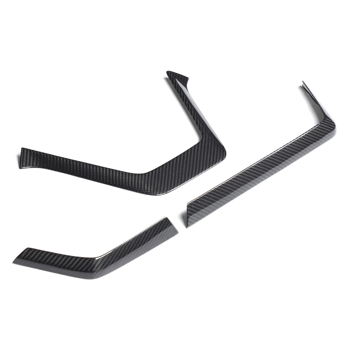 Real Dry Carbon Fiber Interior Center Trim For Corvette C8 2026+ Stingray ZR1 66