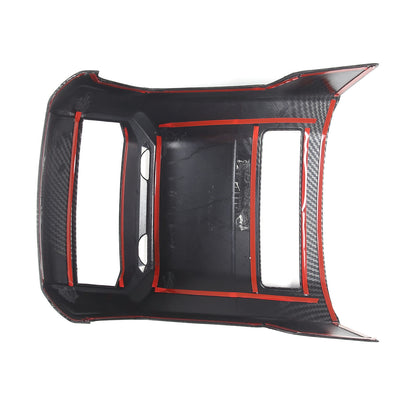 Carbon Fiber Rear Air Vent Outlet Panel Cover Trim For BMW 7 Series G70 i7 2023 22