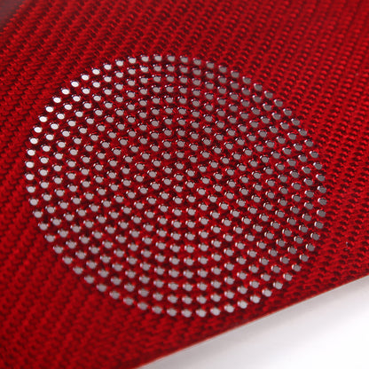 Red Real Carbon Fiber Full Interior Set Decor Trim Kit for Corvette C8 20-25 - Styles 51-55 65