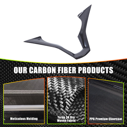 Real Carbon Fiber Interior Steering Wheel Cover Trim For Cadillac Escalade 21-24 7