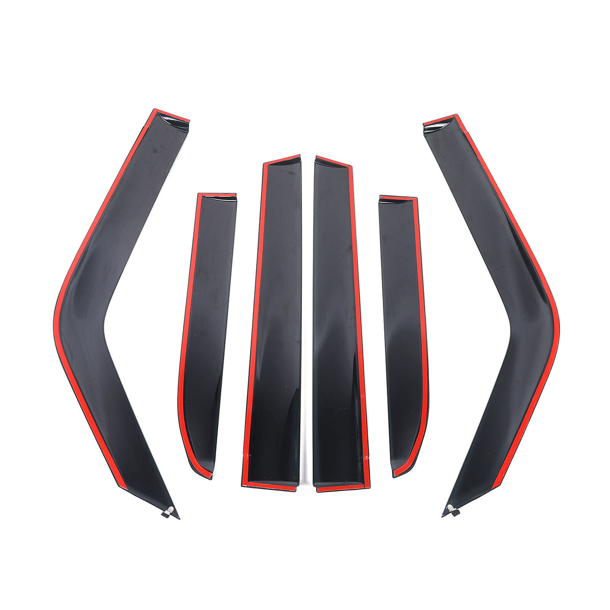 For Lexus GX GX550 2024-2025 Window Visor Vent Shades Sun Rain Guard Black US 12