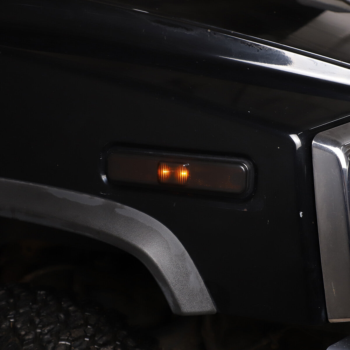 18pcs Smoked Front Rear Side Tail Light Roof Light Trim Cover For Hummer H2 36