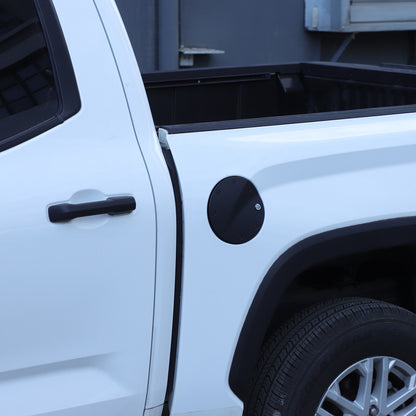 Locking Fuel Door Black Gas Tank Cap Cover Lock Key For Toyota Tundra 2022-2026 10
