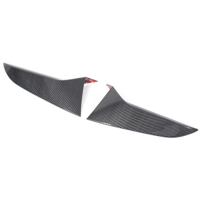 ABS Carbon Fiber Rear Window Sill C Pillar Trim For Subaru Crosstrek GU 2024 5