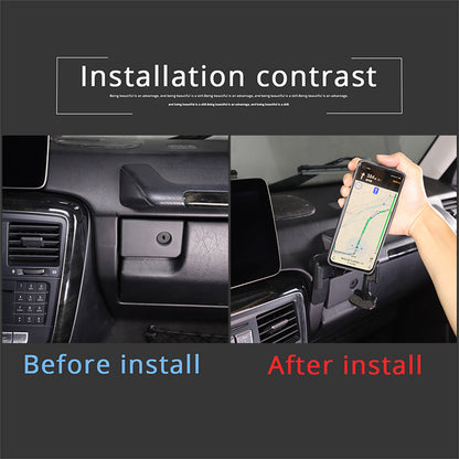 Center Console Cup Holder & Phone Mount Stander For Mercedes G-Class 2007-18 US 3