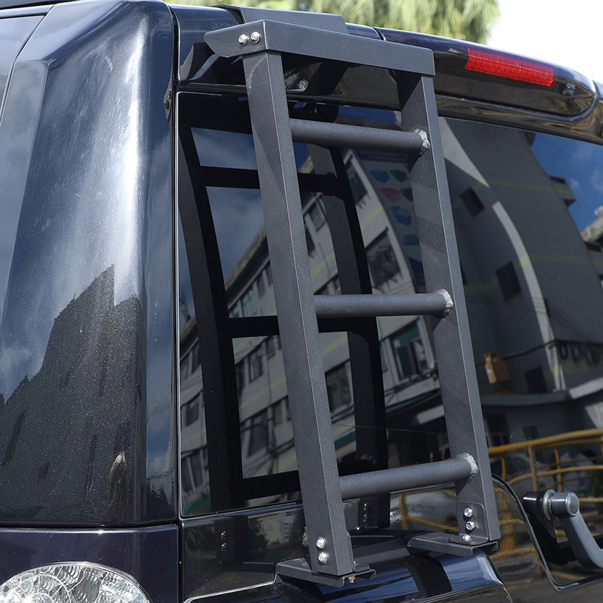 For Land Rover Discovery 3 4 LR3 LR4 L319 Rear Roof Rack Climbing Ladder US 7