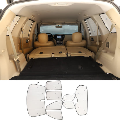 Car Full Window Sunshade Cover Shades Sun Visor for Nissan Pathfinder 13-18 US 16