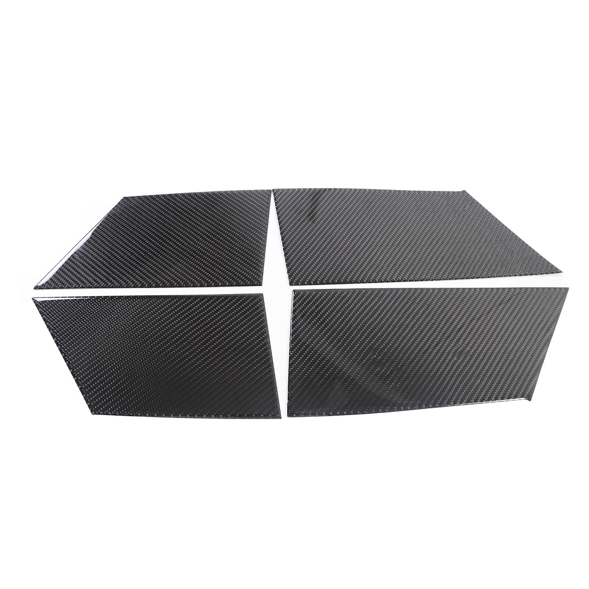 Carbon Fiber Inner Door Trim Panel Sticker For Nissan Titan 2016-23 12