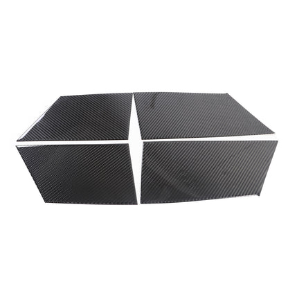 Carbon Fiber Inner Door Trim Panel Sticker For Nissan Titan 2016-23 12